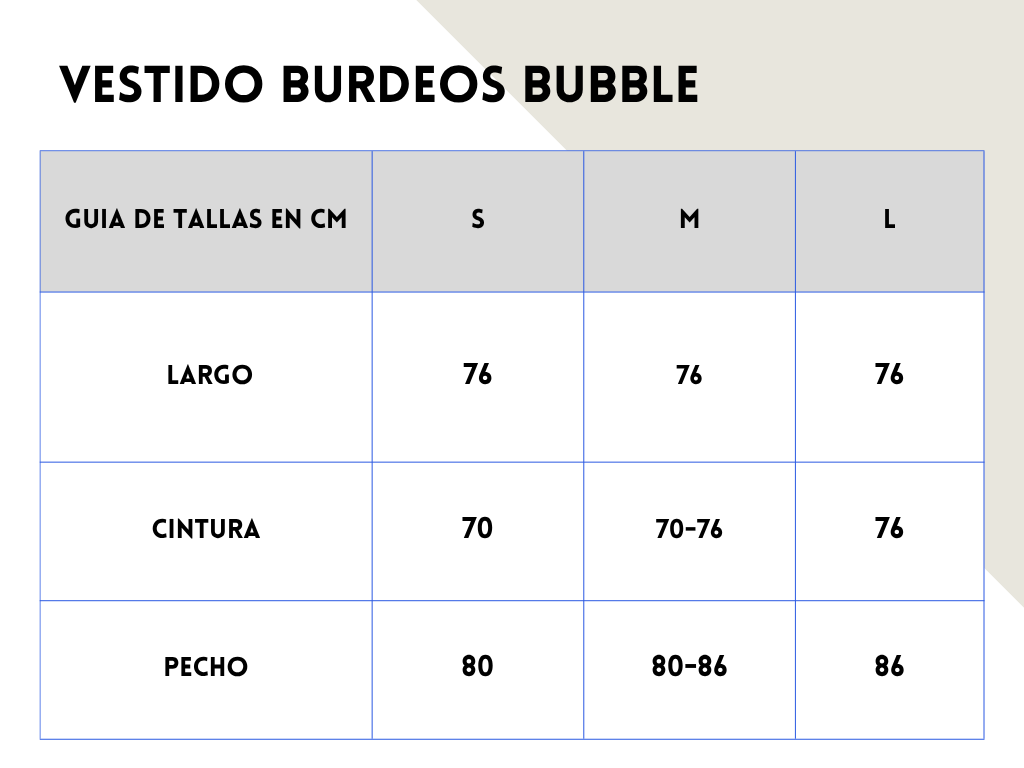 Vestido Burdeos - Noor De Luna