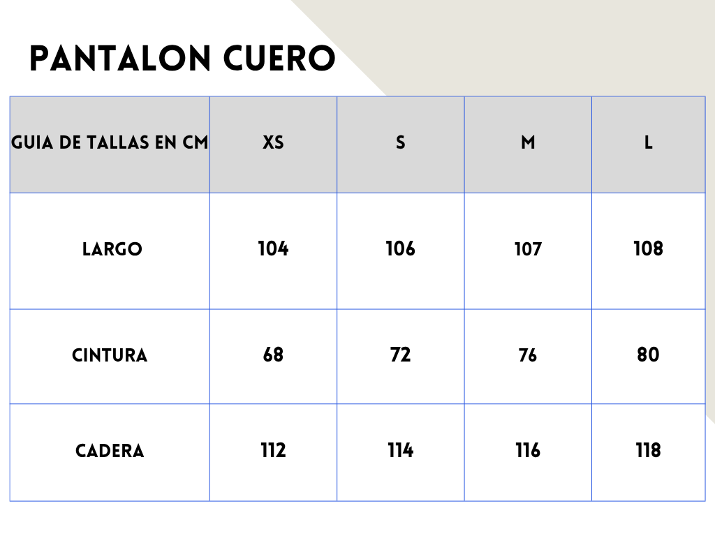 Pantalón Cuero Negro - Noor De Luna