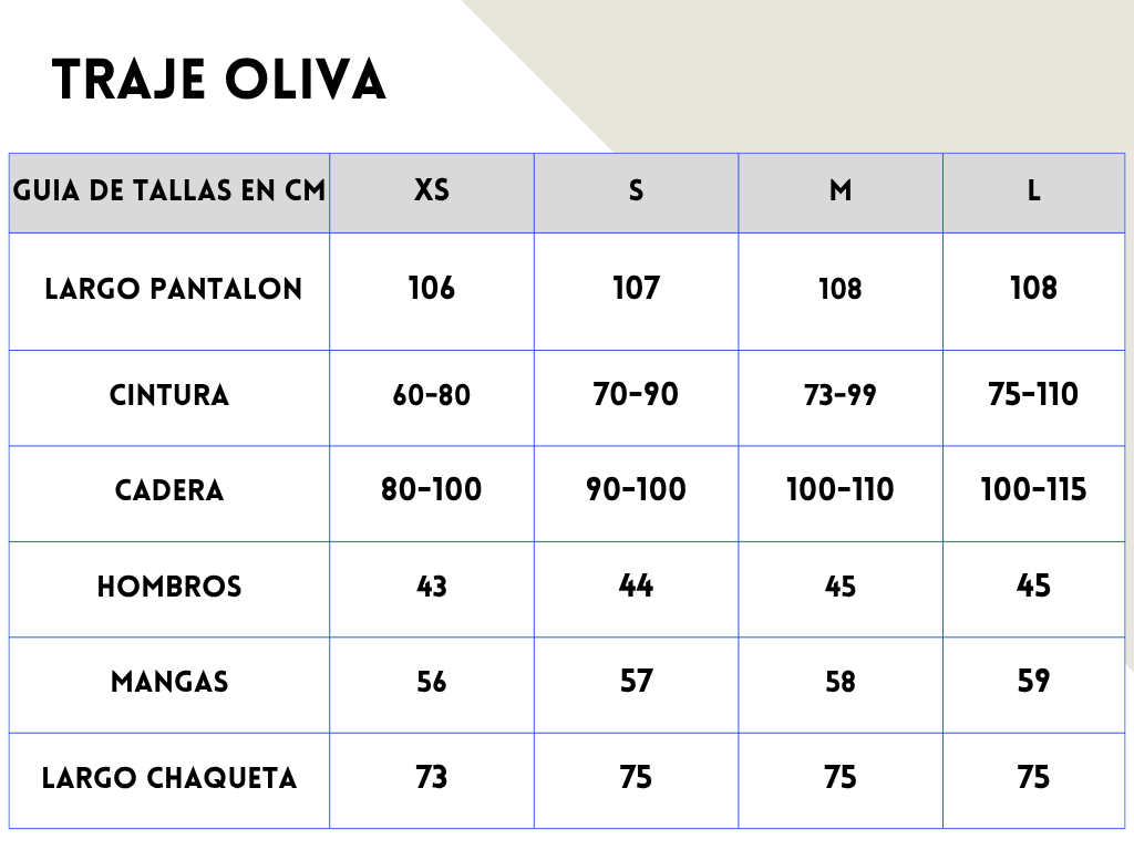 Conjunto Chaqueta Pantalón Oliva - Noor De Luna