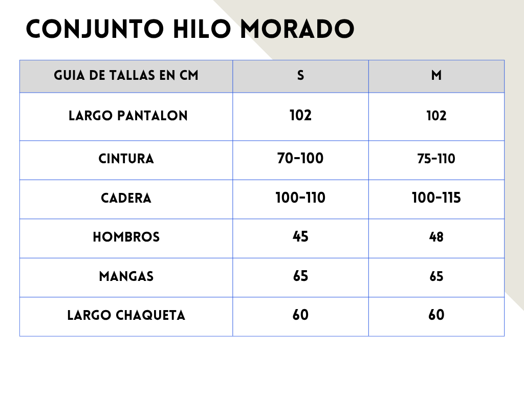 Conjunto hilo morado - Noor De Luna