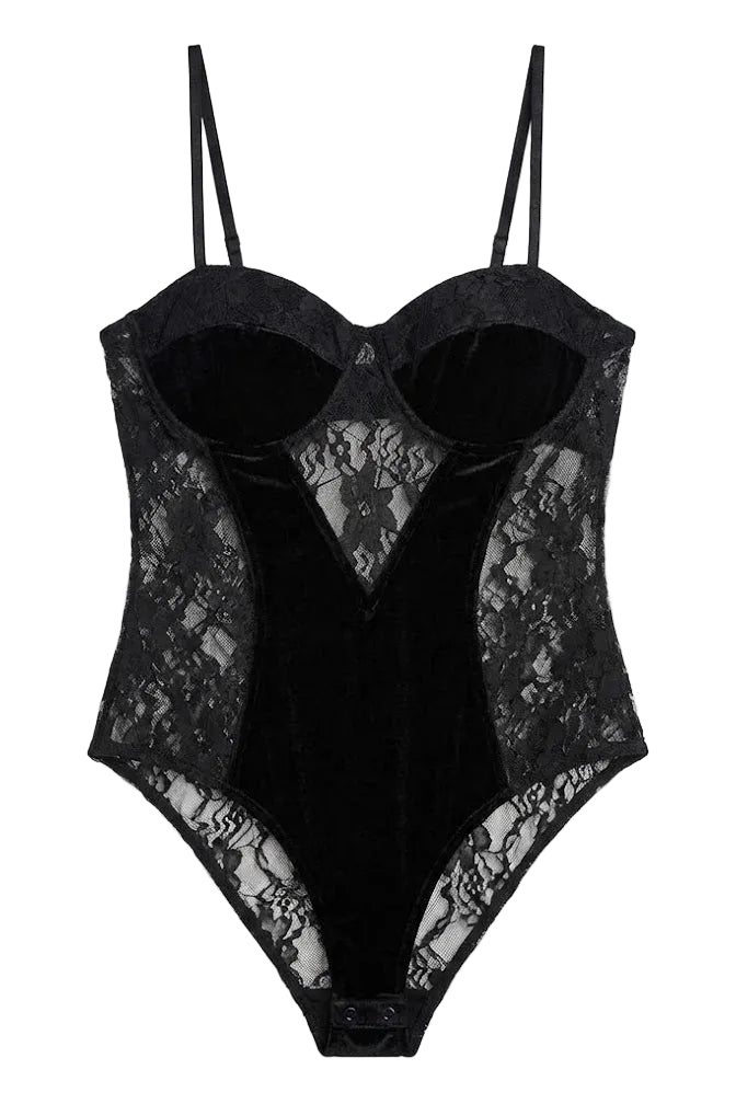 Body lencero negro